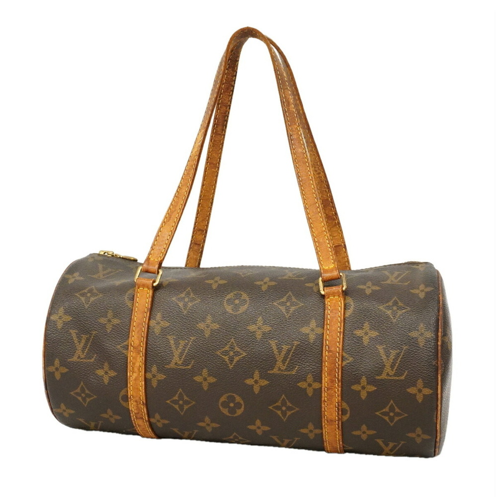 LOUIS VUITTON Authentic Brown Monogram Papillon 30 Bag